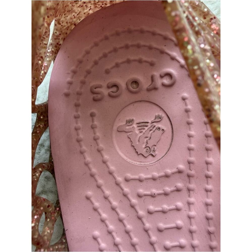 Crocs girls shoes size 1 Y US - Picture 2 of 5